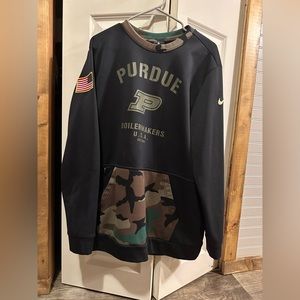 Nike Purdue Camo Sweater XL
